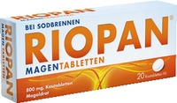 RIOPAN MAGENTABLETTEN - Bei Sodbrennen 20 St Kautabletten