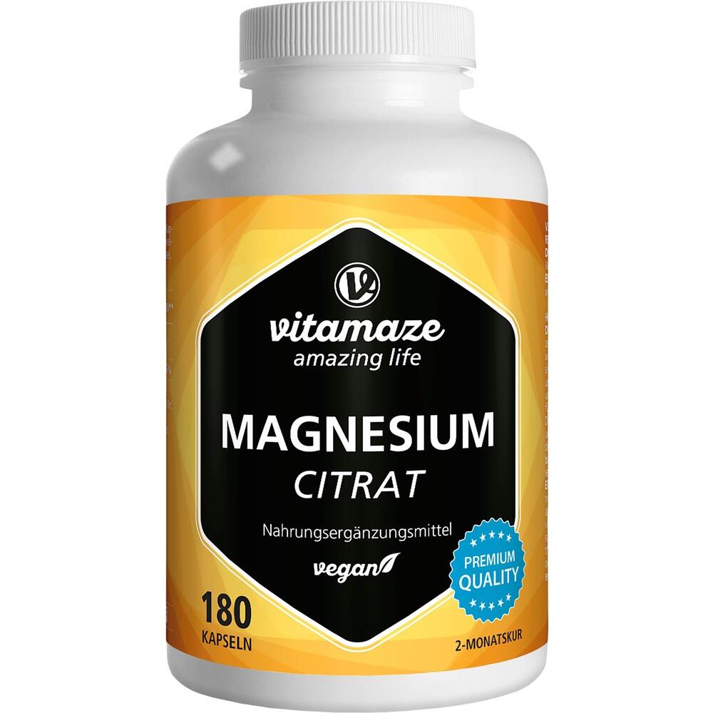 vitamaze MAGNESIUMCITRAT 360mg  180 St Kapseln