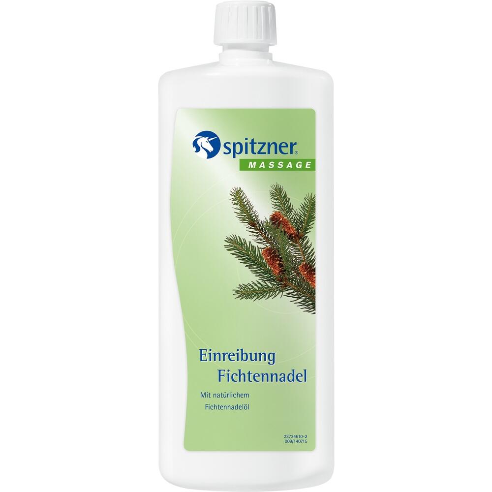 SPITZNER Massage Einreibung Fichtennadel 1000 ml Einreibung