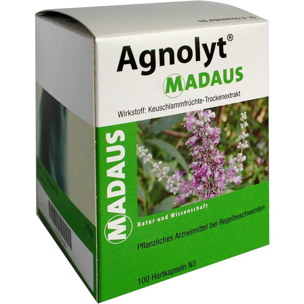 Agnolyt MADAUS 100 St Hartkapseln