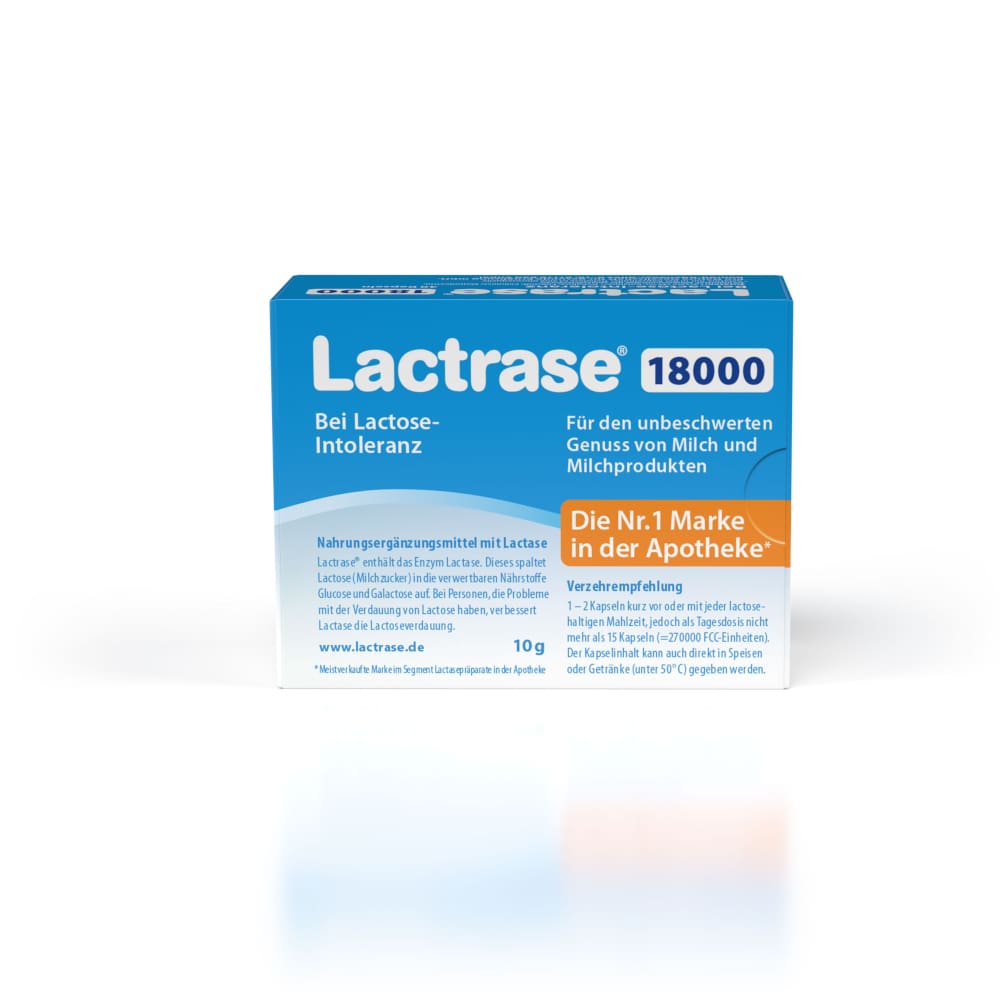 Lactrase 18.000 FCC 40 St Kapseln