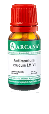 ANTIMONIUM CRUDUM LM 6 Dilution 10 ml Dilution