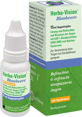HERBA-VISION Blaubeere Augentropfen 15 ml Augentropfen