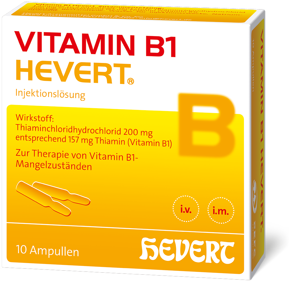 VITAMIN B1 HEVERT 10 St Ampullen