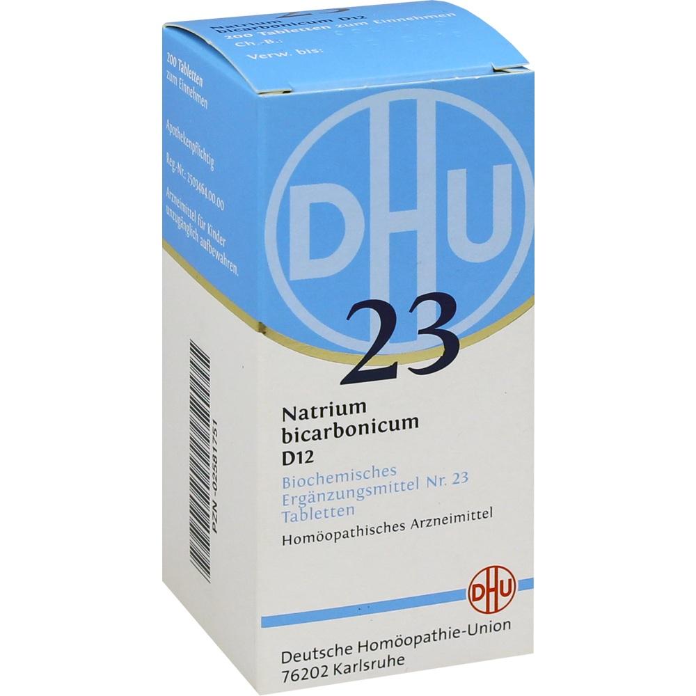 DHU Schüssler-Salz Nr. 23  Natrium bicarbonicum D 12 Tabletten 200 St Tabletten