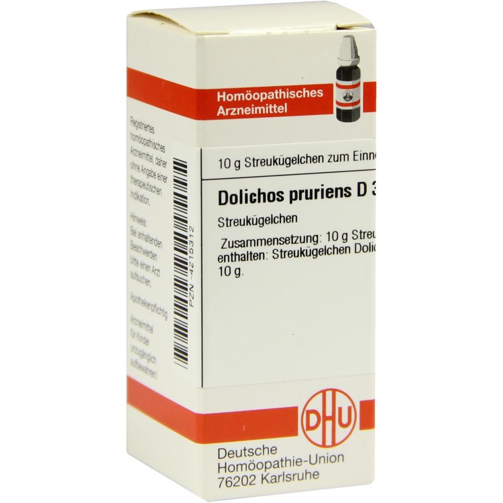 DOLICHOS PRURIENS D 3 Globuli 10 g Globuli