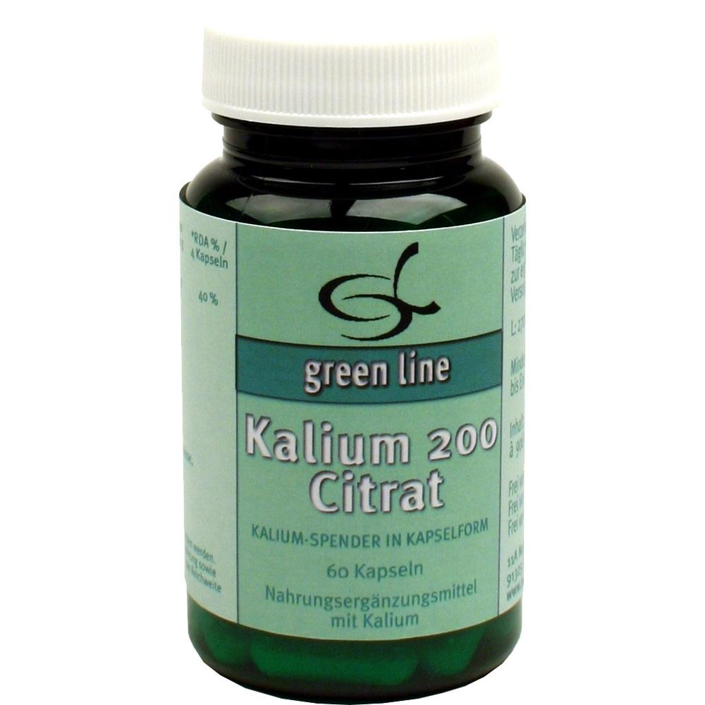 KALIUM 200 Citrat Kapseln 60 St Kapseln