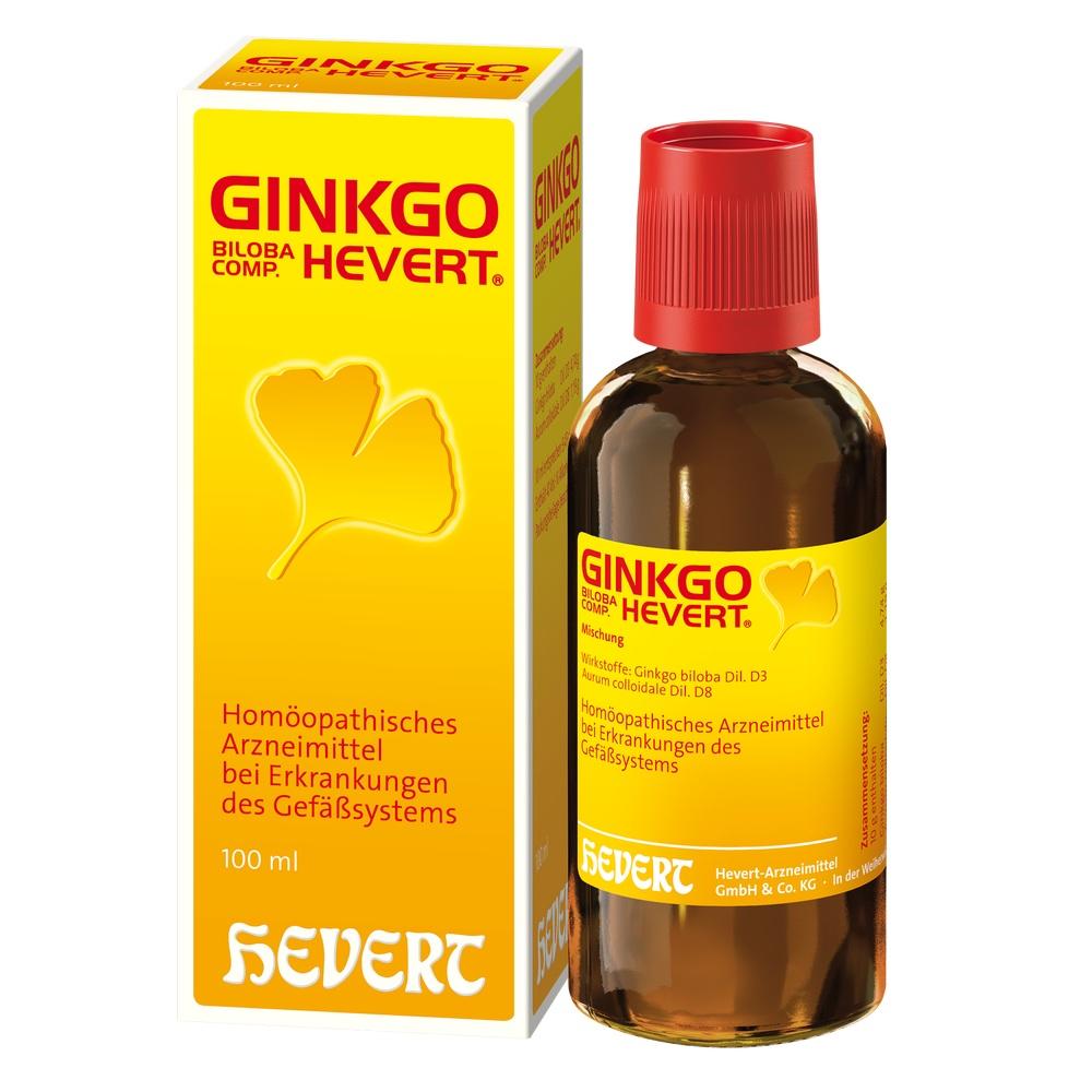 GINKGO Biloba comp. HEVERT Tropfen 100 ml Tropfen