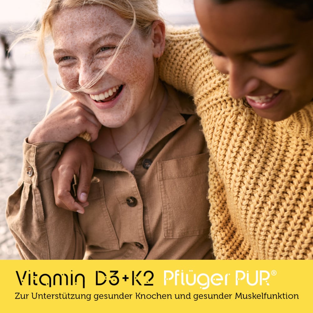 Vitamin D3+K2 Pflüger PUR 120 St Kapseln