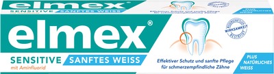 elmex SENSITIVE SANFTES WEIß Zahnpasta 75 ml Zahnpasta