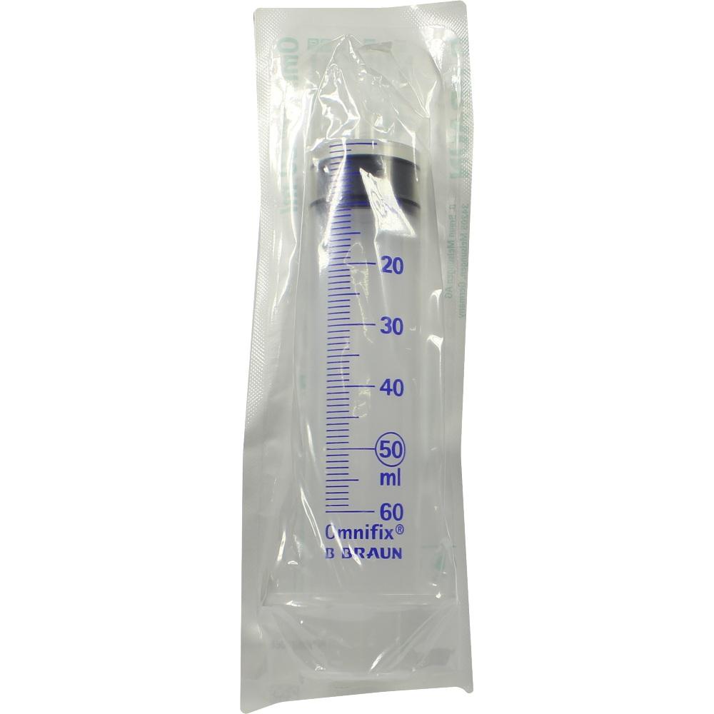 OMNIFIX Solo Sprittze 50 ml Luer Lock latexfrei 50 ml Spritzen