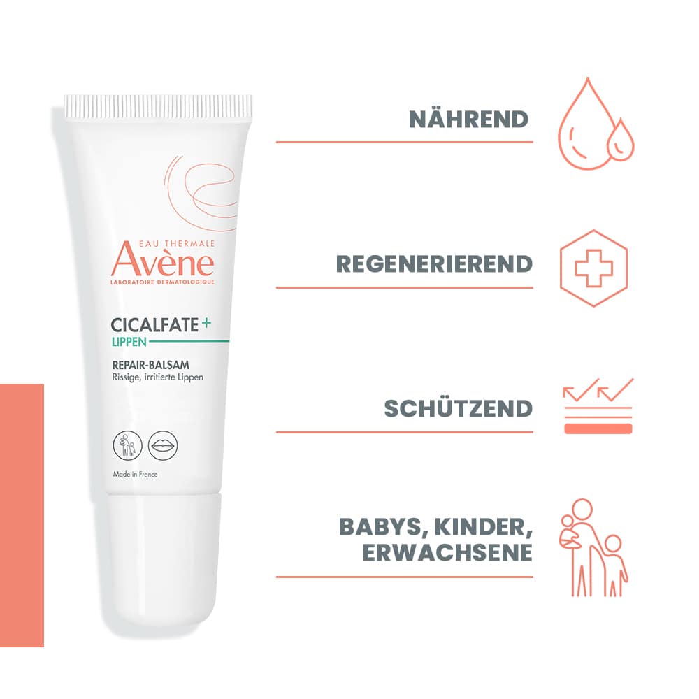Avène CICALFATE+ LIPPEN REPAIR-BALSAM 10 ml Balsam