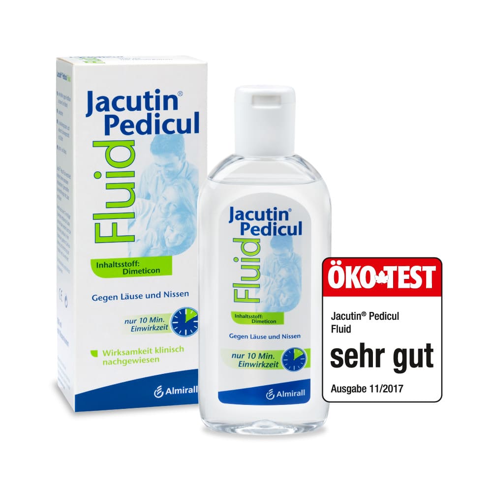 Jacutin Pedicul Fluid bei Läusen und Nissen 100 ml Lösung