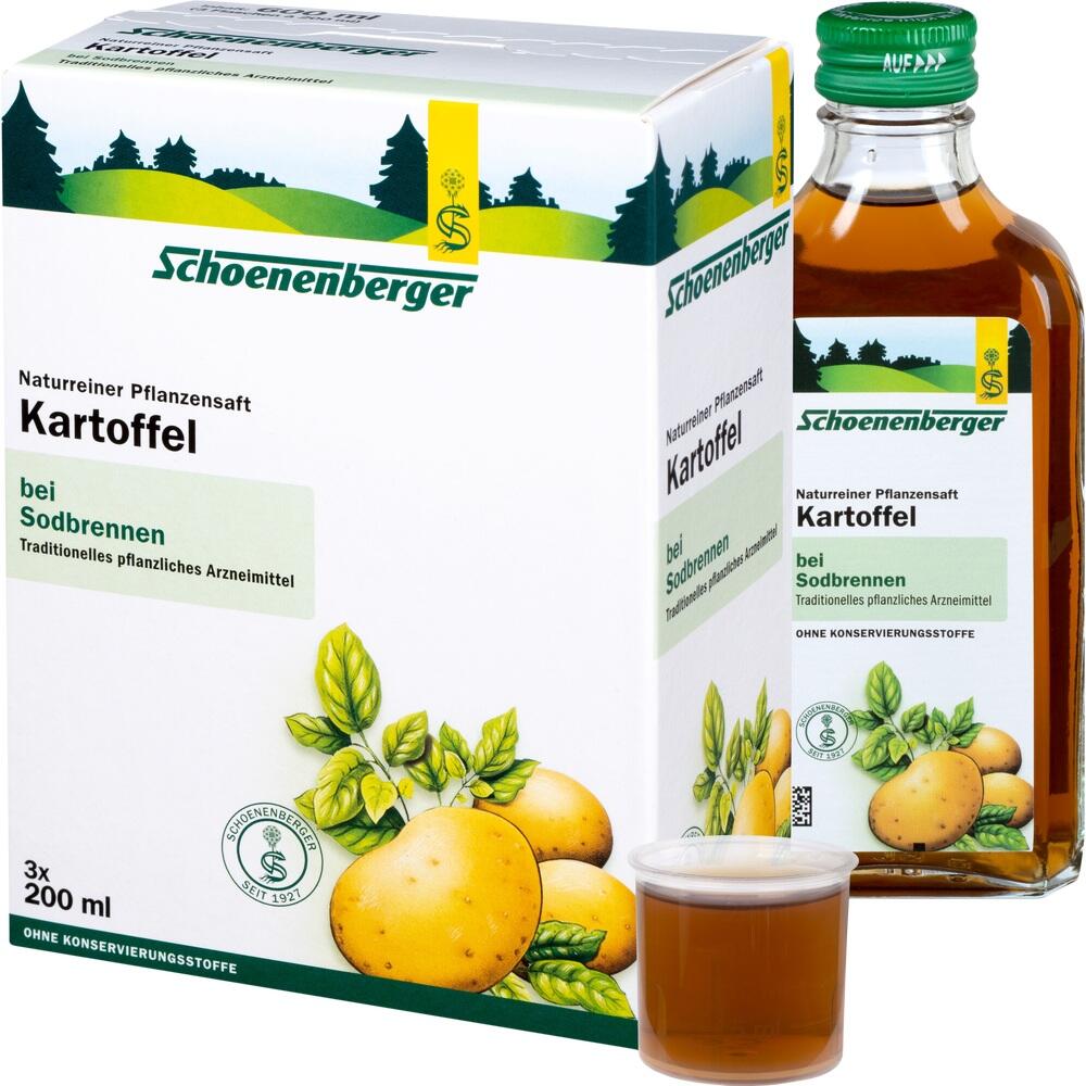 Schoenenberger Kartoffel Naturreiner Pflanzensaft  3X200 ml Saft