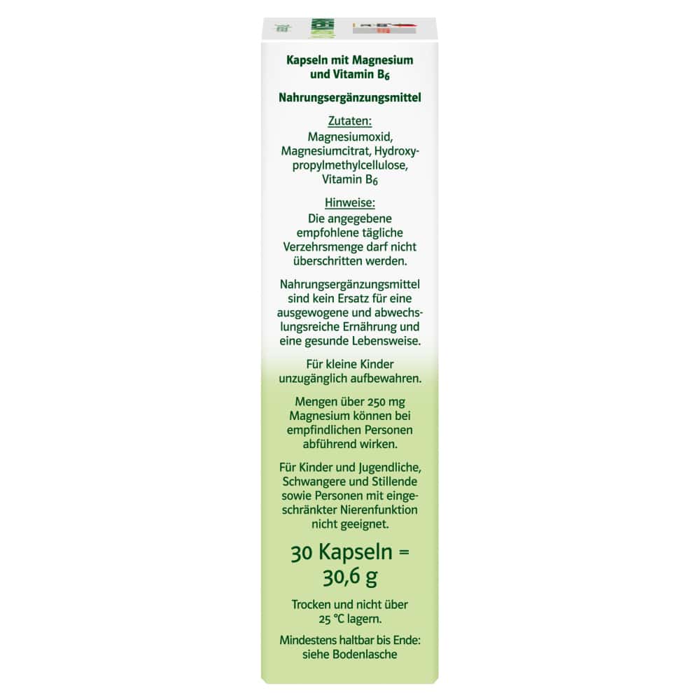 Doppelherz system MAGNESIUM 400 PUR  30 St Kapseln