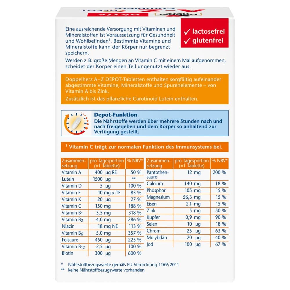 Doppelherz aktiv A-Z Depot  60 St Tabletten