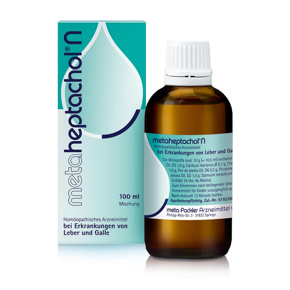 METAHEPTACHOL N Tropfen zum Einnehmen 100 ml Mischung