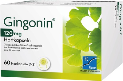 Gingonin 120mg 60 St Hartkapseln