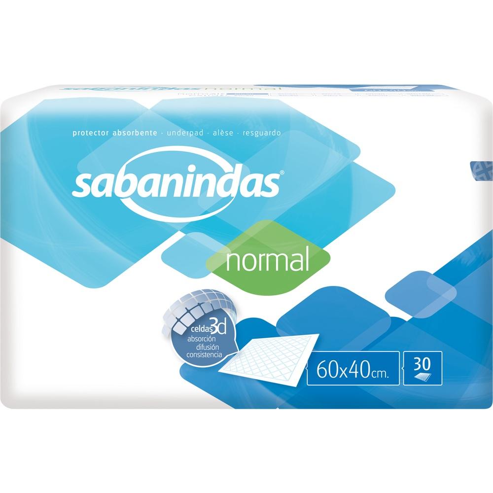 SABANINDAS normal Bettschutzeinlage 40x60 cm 30 St