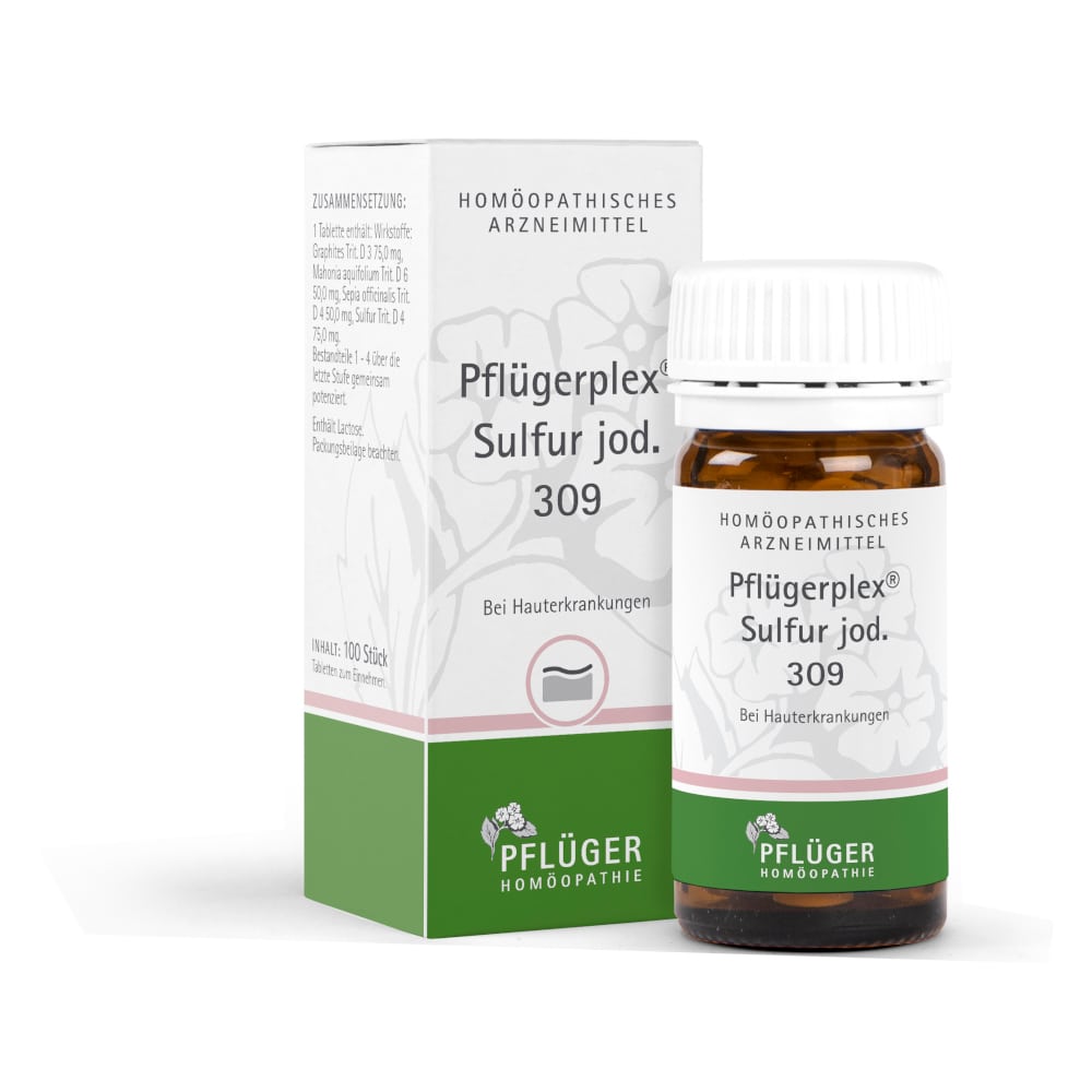 Pflügerplex Sulfur jod. 309 100 St Tabletten