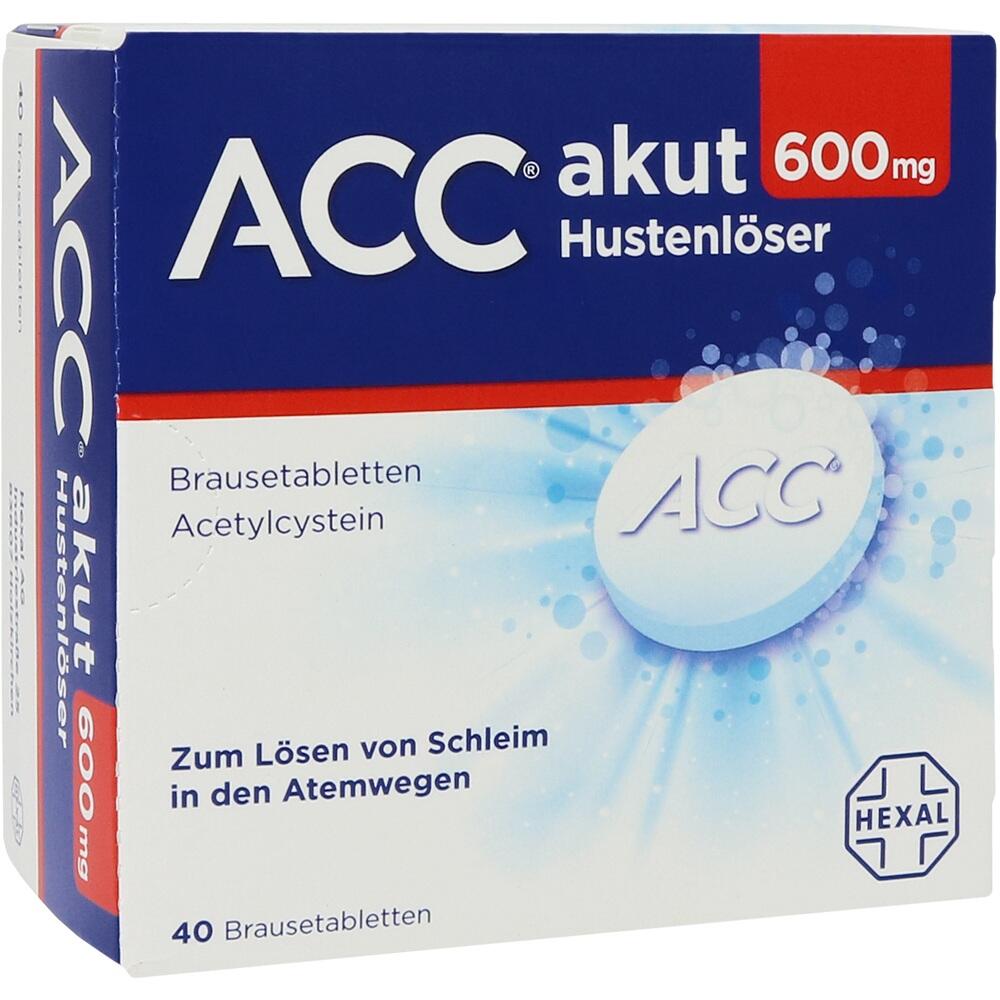 ACC akut 600mg Hustenlöser 40 St Brausetabletten