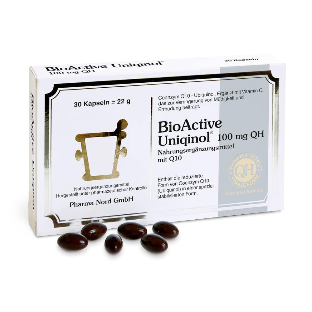BIOACTIVE Uniqinol 100 mg QH Pharma Nord Kapseln 30 St Kapseln