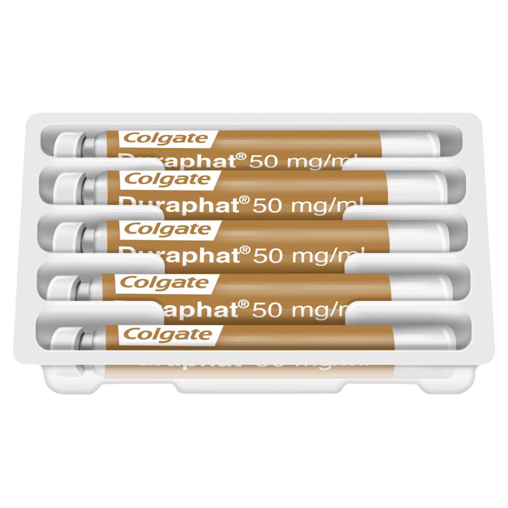 Colgate Duraphat Zylinderampullen Fluoridierungslack 5X1.6 ml Zylinderampullen