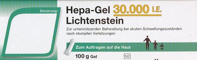 Hepa-Gel 30.000 I.E. Lichtstein  100 g Gel