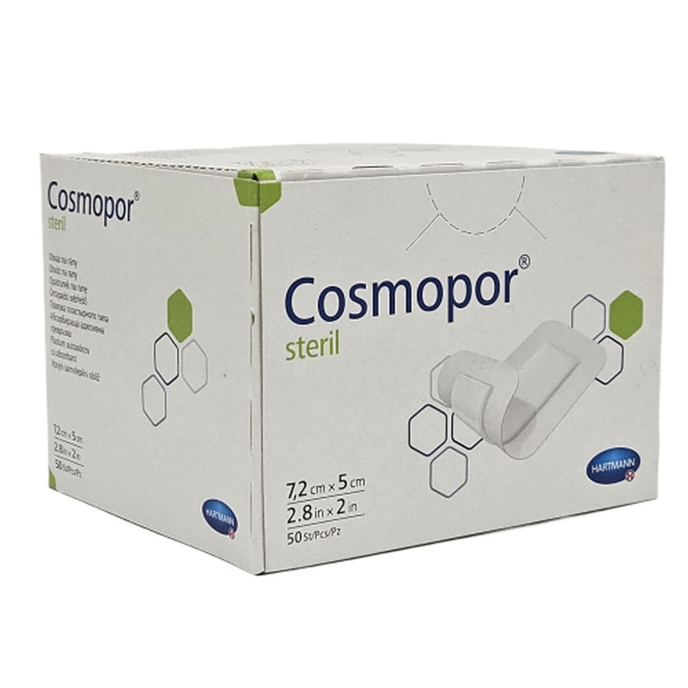 Cosmopor steril Wundverband 5x7,2cm 50 St Pflaster