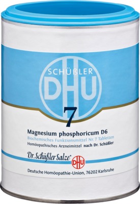 Biochemie DHU 7 Magnesium phosphoricum D 6 1000 St Tabletten