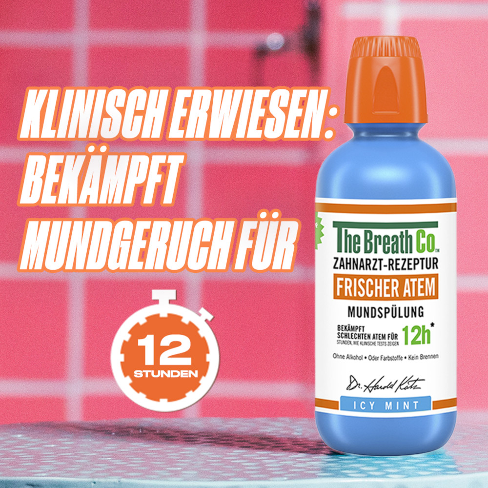 TheBreathCo FRISCHER ATEM ICY MINT 500 ml Mundwasser