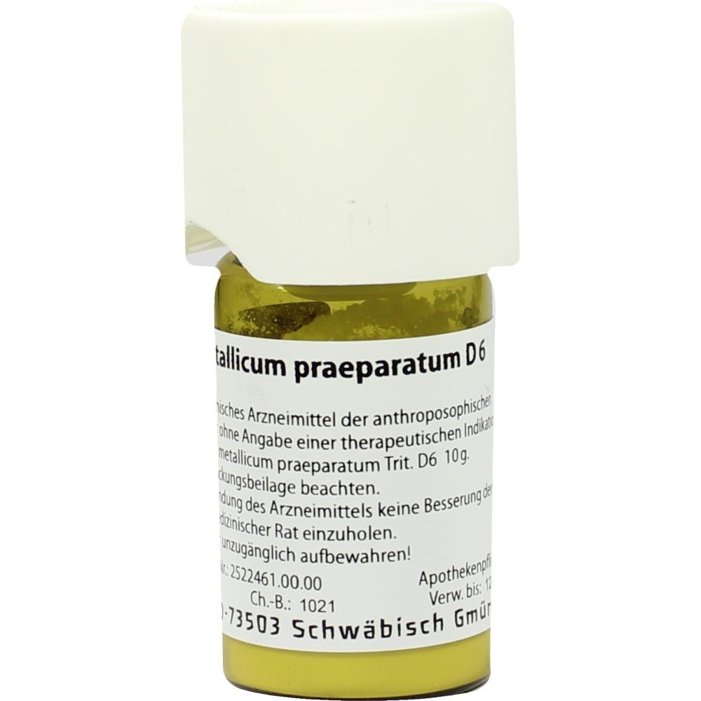 WELEDA FERRUM METALLICUM PRAEPARATUM D 6 Trituration 20 g Trituration