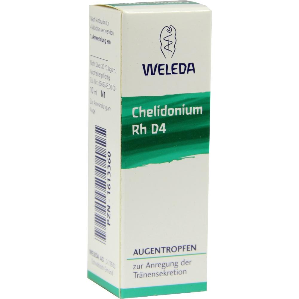 WELEDA Chelidonium Rh D4  10 ml Augentropfen