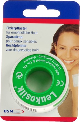 LEUKOSILK 1,25 cmx5 m Blisterkarte 1 St Pflaster