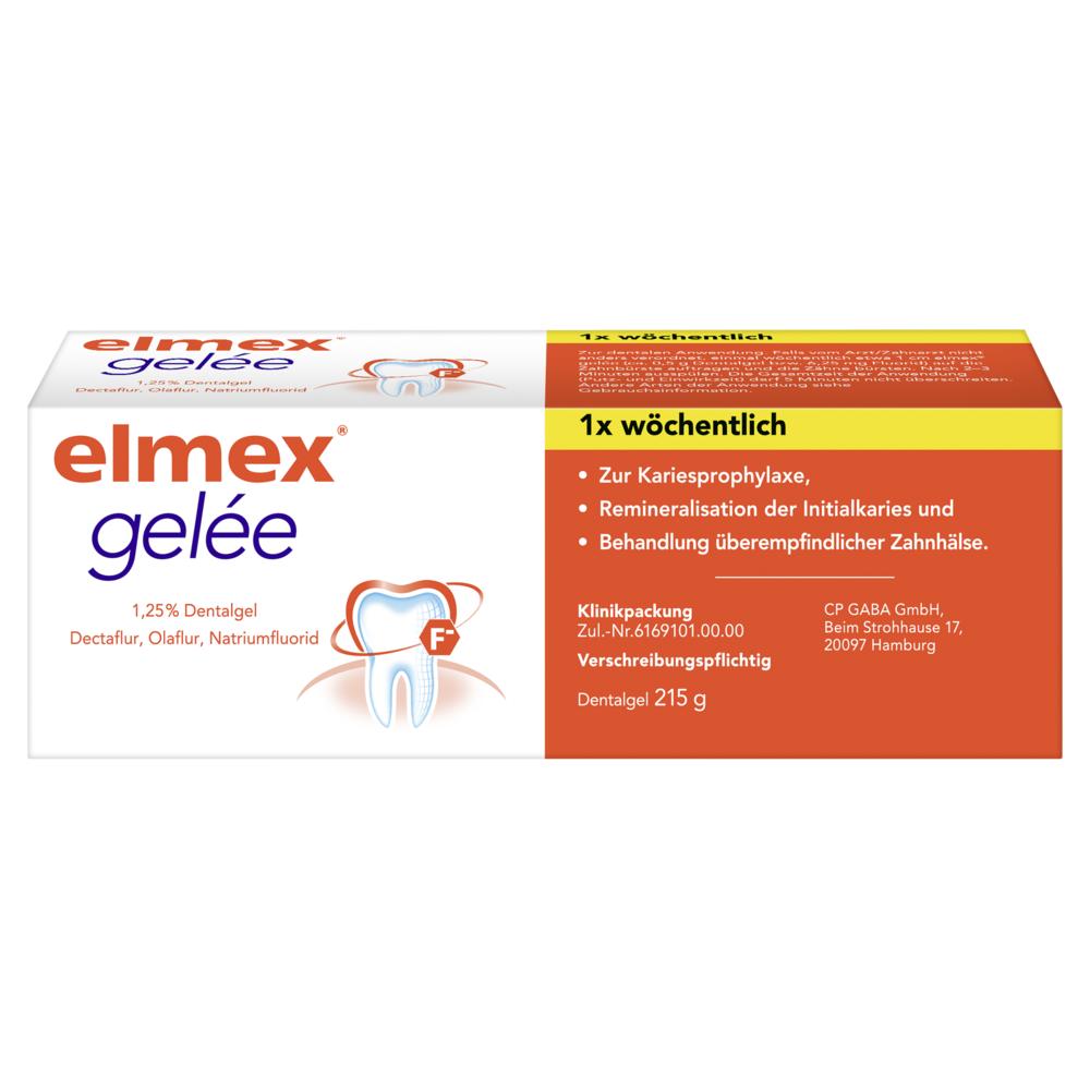 elmex gelée, 215 g Fluoridhaltiges Dentalgel 215 g Gel