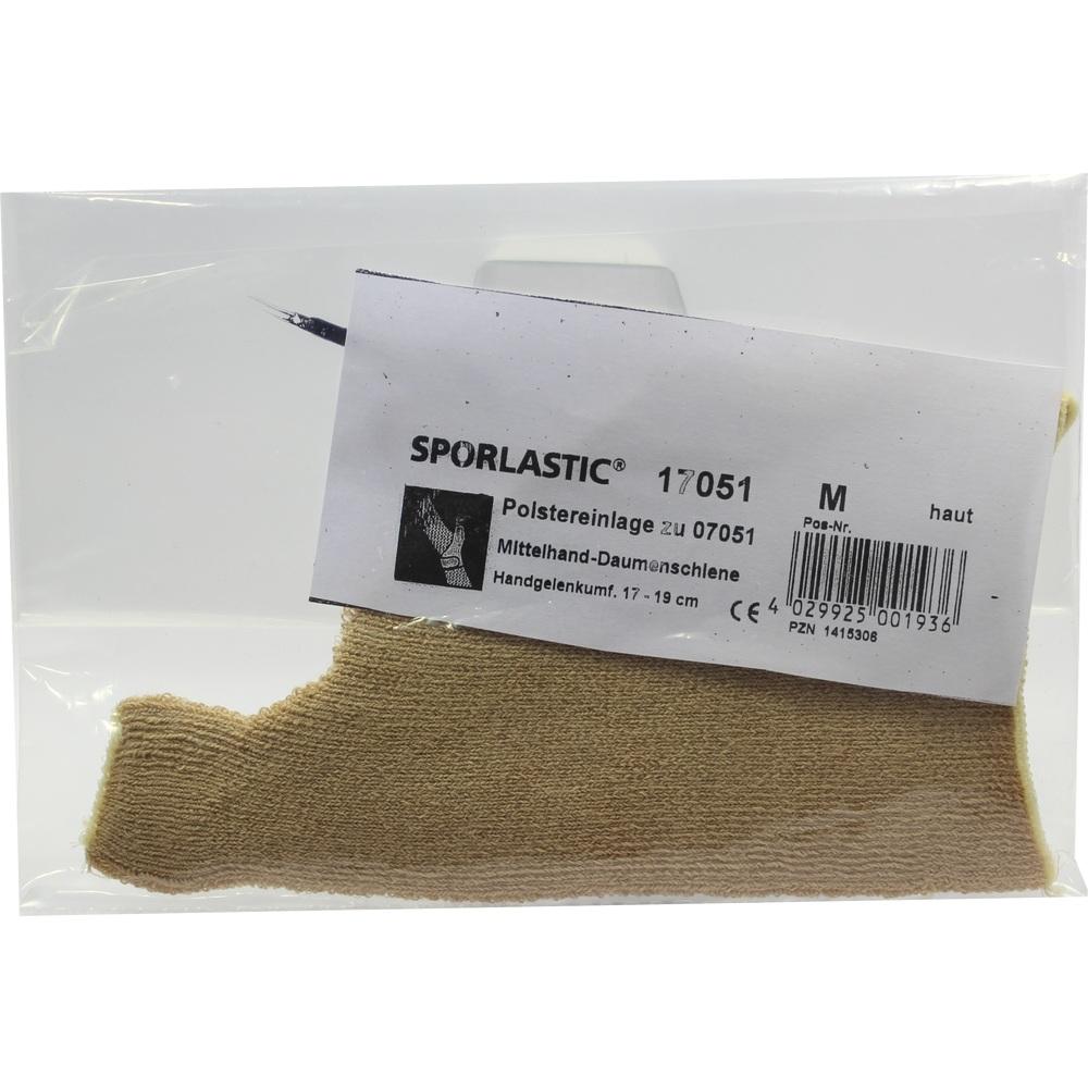 MITTELHAND DAUMENSCHIENE Polster.Gr.M 17051 1 St Bandage