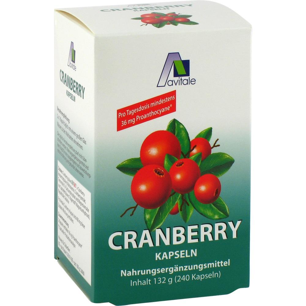 Avitale CRANBERRY 400mg 240 St Kapseln