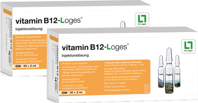vitamin B12-Loges Injektionslösung 100X2 ml Ampullen