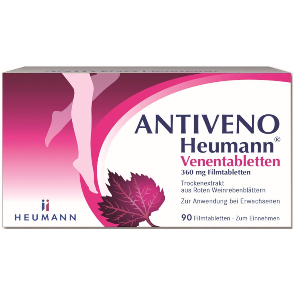 ANTIVENO Heumann Venen 90 St Filmtabletten