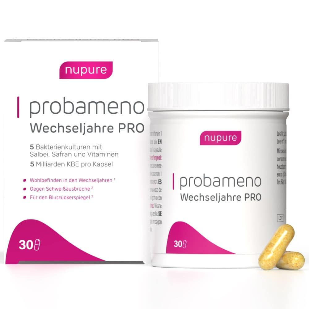 Nupure Probameno Wechseljahre PRO 30 St 30 St Kapseln magensaftresistent