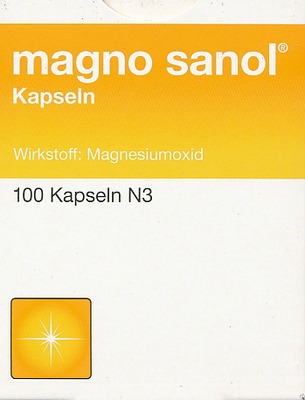 MAGNO SANOL Hartkapseln 100 St Hartkapseln