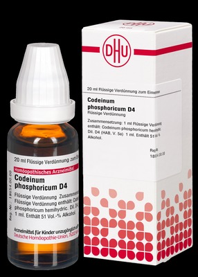 CODEIN PHOSPHORICUM D 4 Dilution 20 ml Dilution