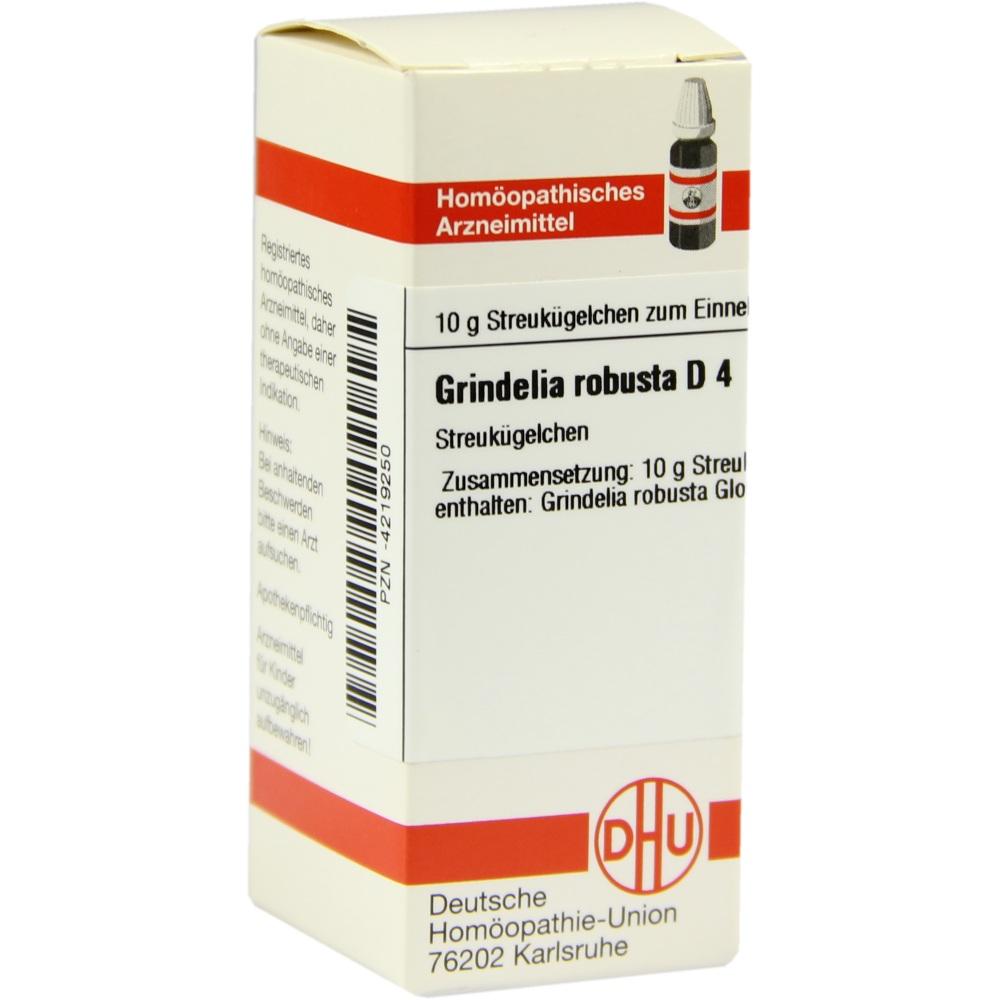 GRINDELIA ROBUSTA D 4 Globuli 10 g Globuli