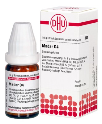 MADAR D 4 Globuli 10 g Globuli