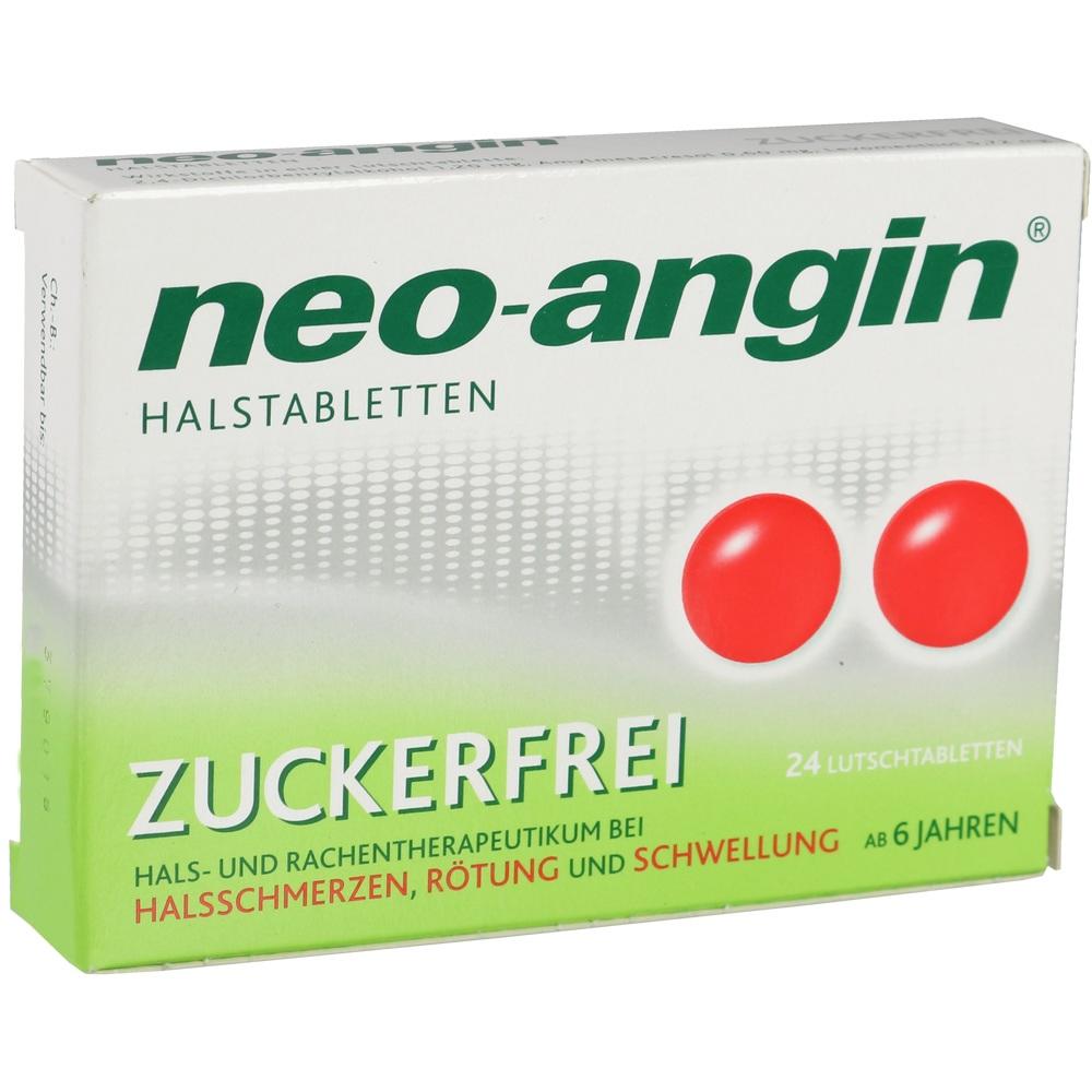 neo-angin HALSTABLETTEN ZUCKERFREI 24 St Lutschtabletten