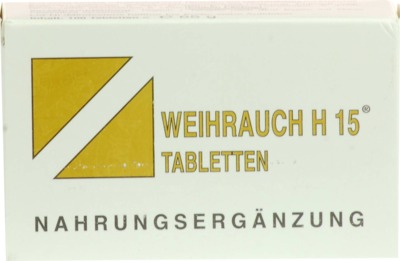 WEIHRAUCH H15 Tabletten 100 St Tabletten