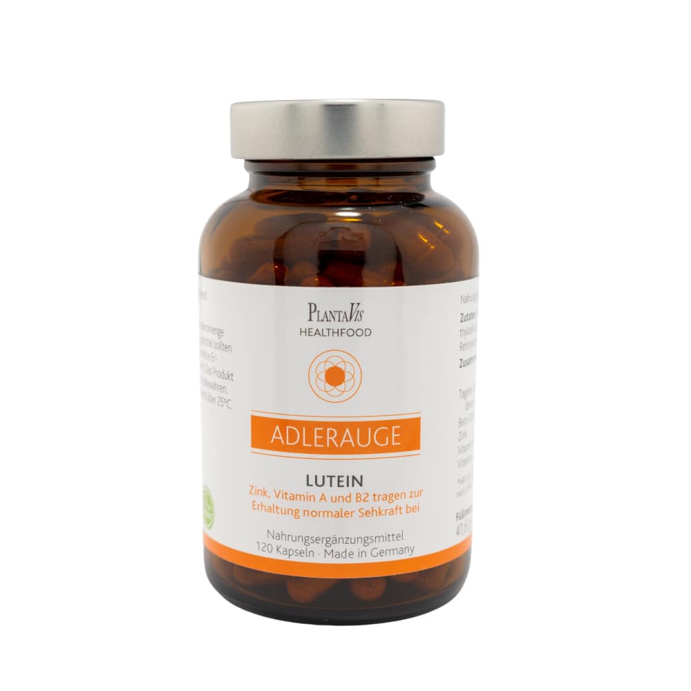 PLANTAVIS HEALTHFOOD ADLERAUGE LUTEIN 120 St Kapseln