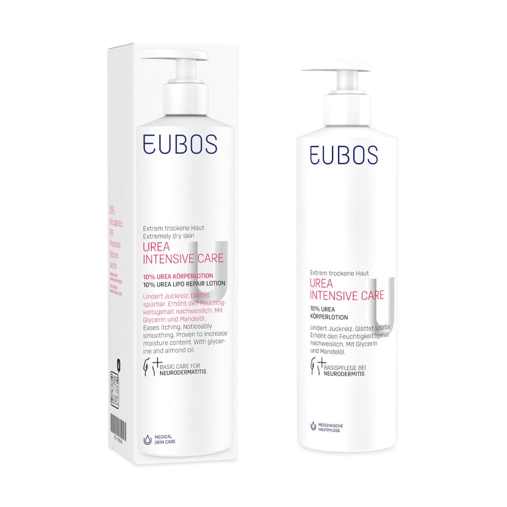 EUBOS UREA 10% KÖRPERLOTION SPENDER 400 ml Lotion