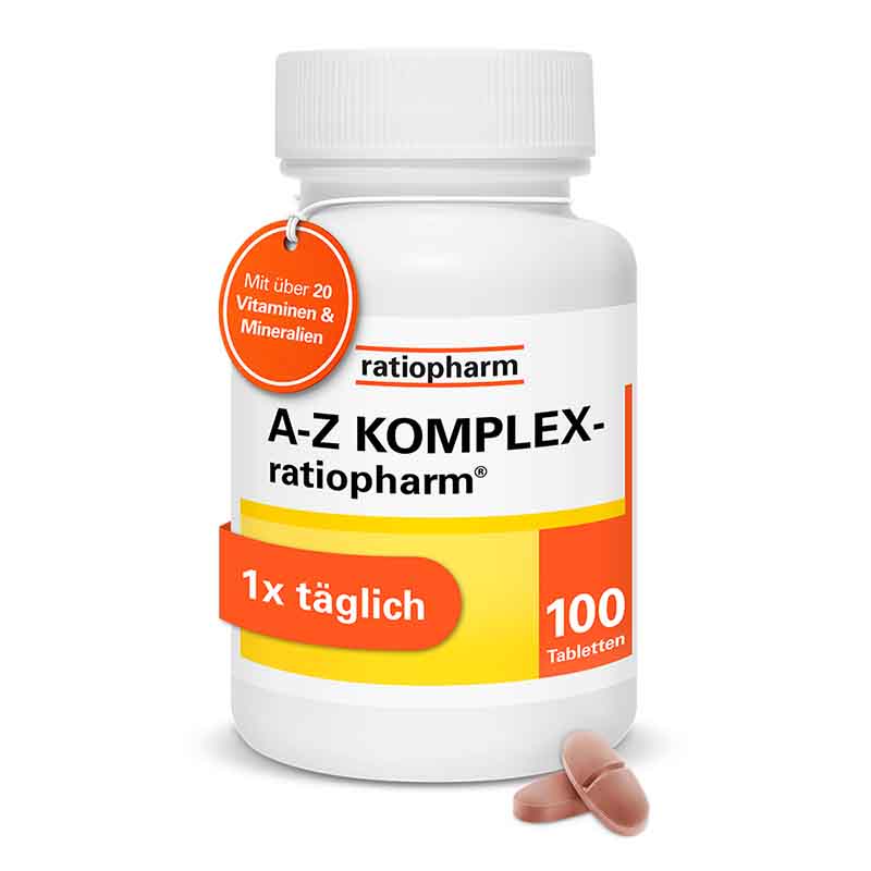 A-Z KOMPLEX-ratiopharm 100 St Tabletten