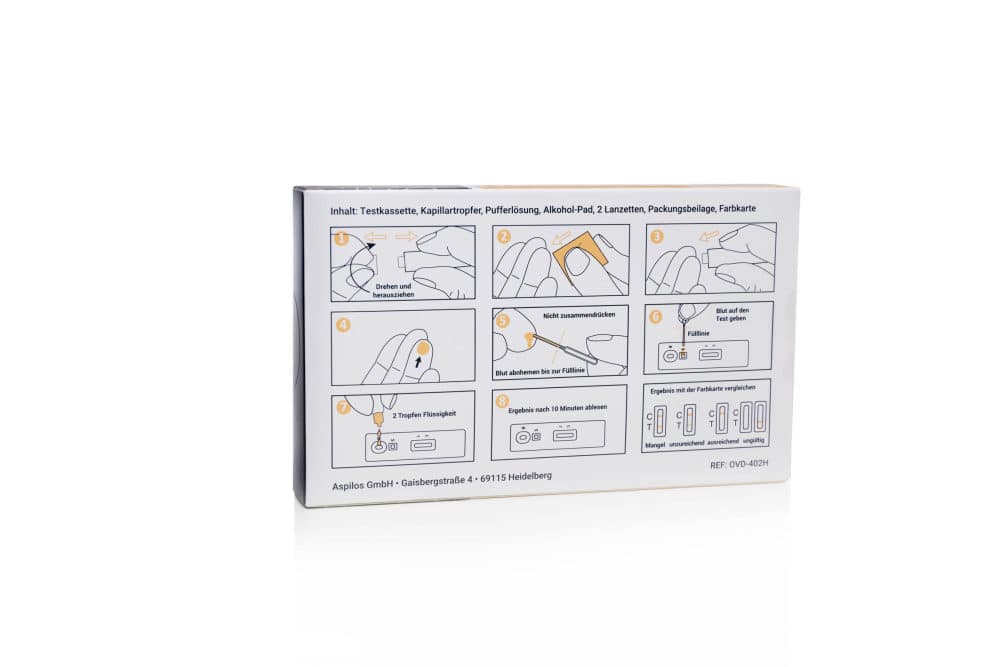 ASPILOS Vitamin D Selbsttest  1 St Test